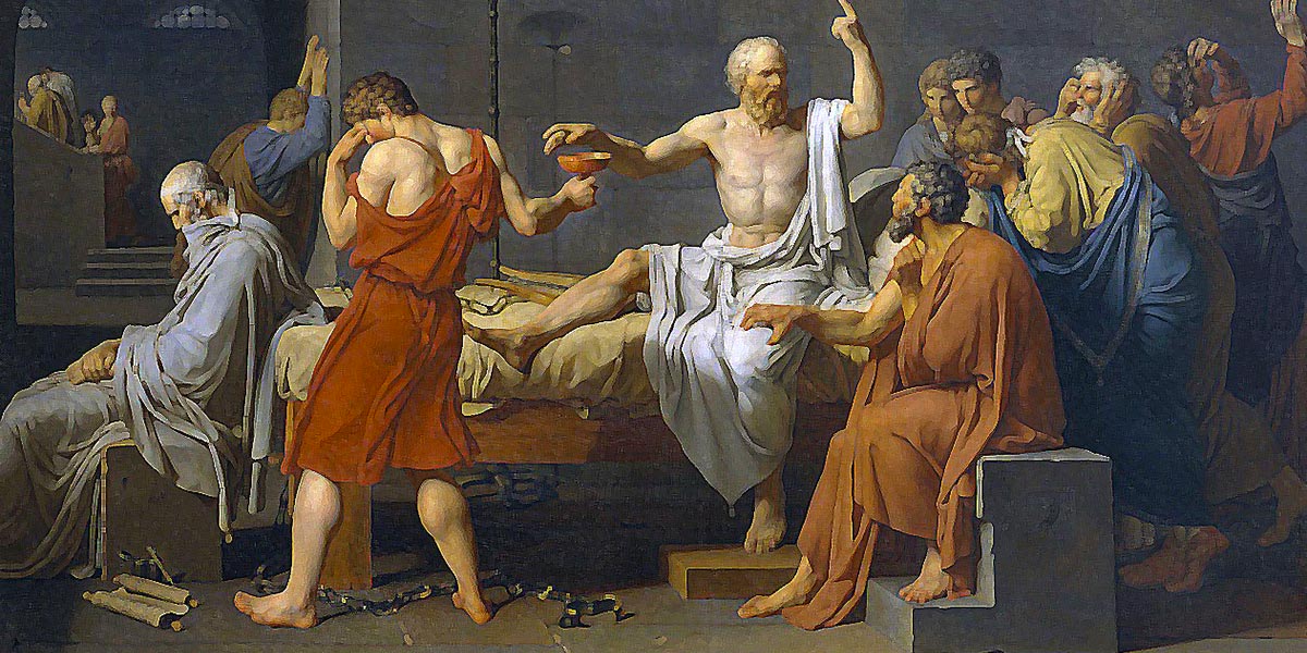 Death of Socrates, Michael Scott