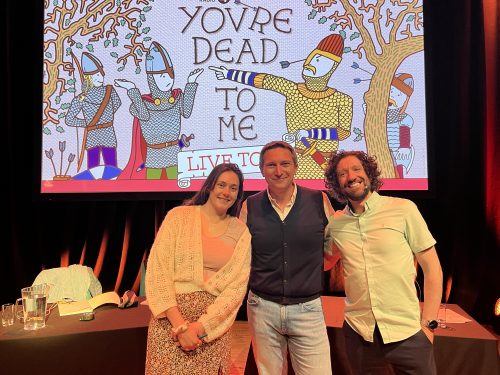 Greg Jenner, Michael Scott, Marjolein Roberston